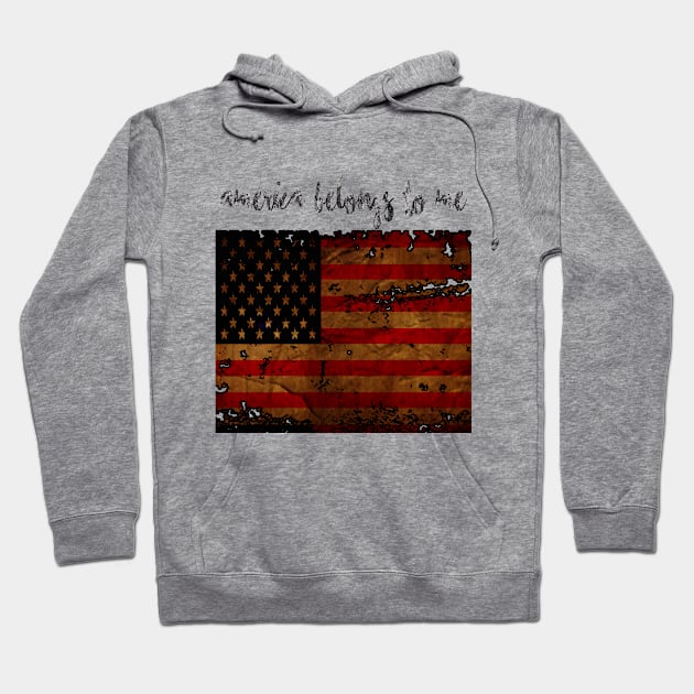 america Hoodie by martian